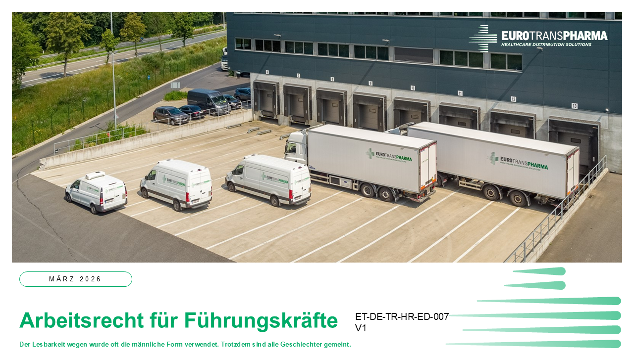 Arbeitsrecht für Führungskräfte